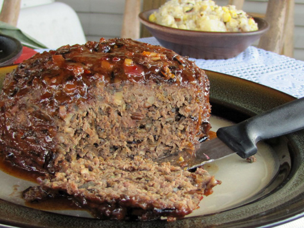 Rice River Farms Wild Rice Meatloaf